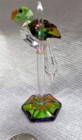 Swarovski crystal parrot in ring 2.jpg